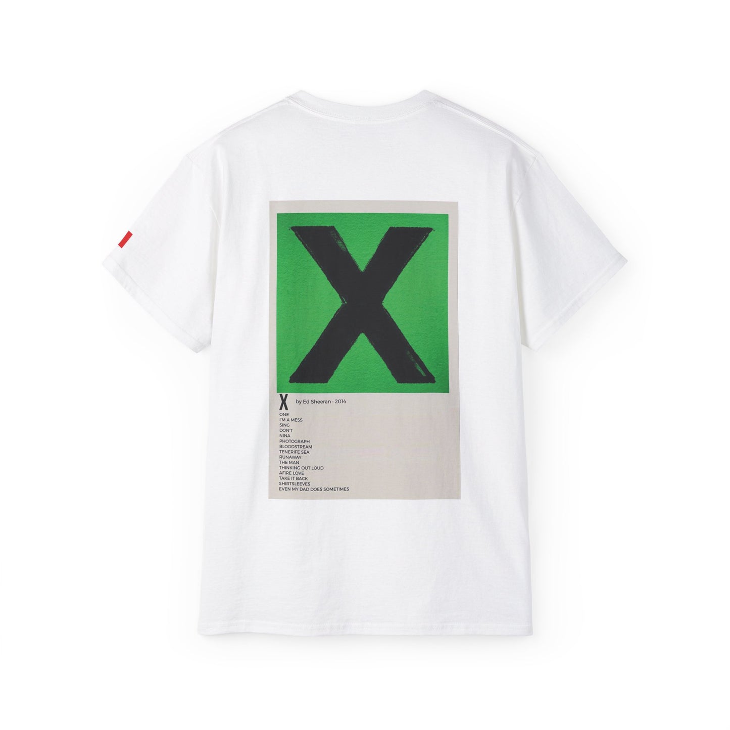 X by Ed Sheeran - 2014 Unisex Ultra Cotton Tee