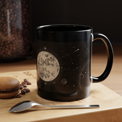 The Moon [1st Edition] Accent Coffee Mug, 11oz