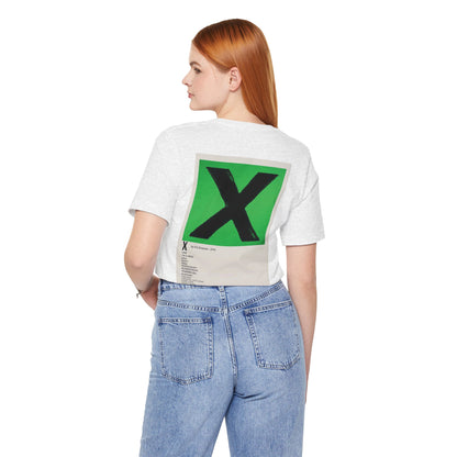 X by Ed Sheeran - 2014 Unisex Jersey Short Sleeve Tee