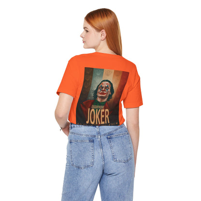 Joker Joaquin Phoenix Unisex Jersey Short Sleeve Tee