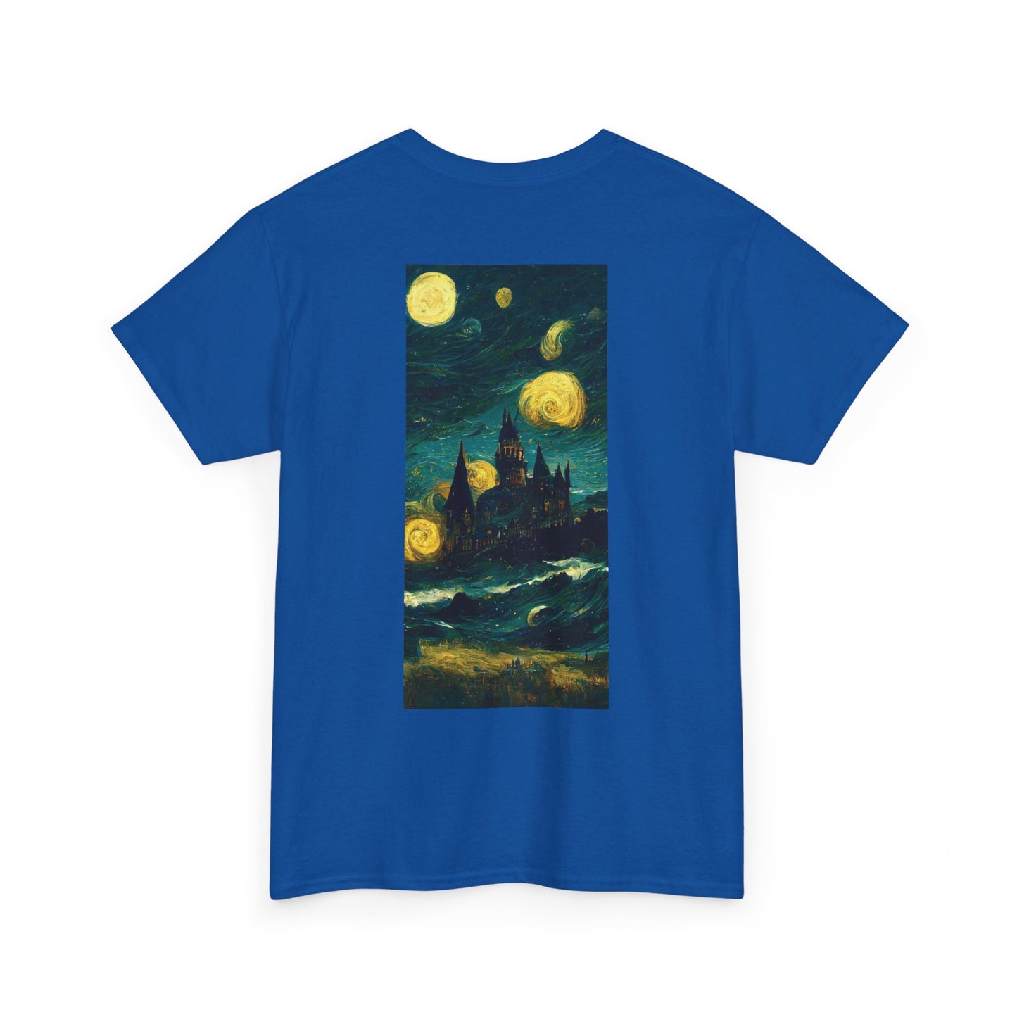 Starry Night Hogwarts Unisex Heavy Cotton Tee