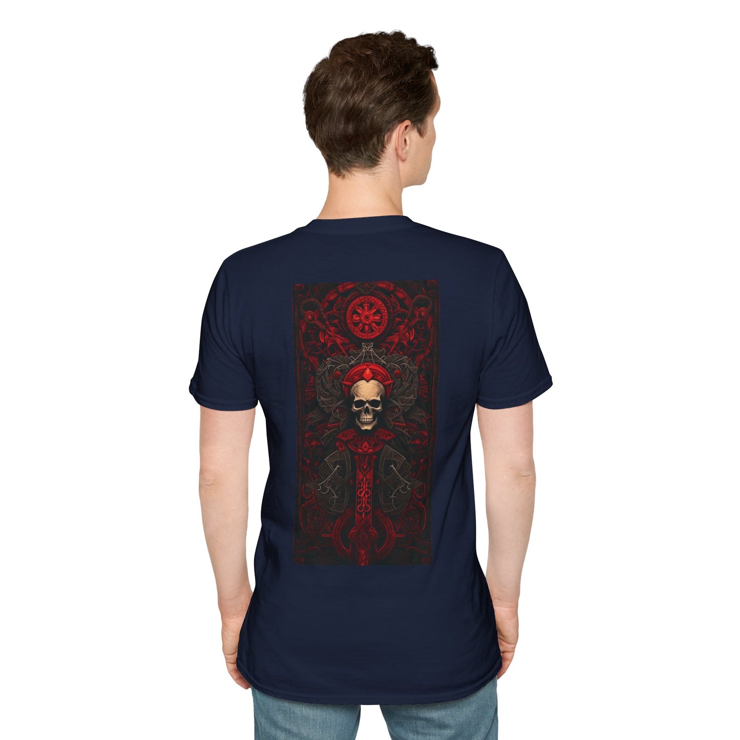 Red Gate Lock Unisex Softstyle T-Shirt