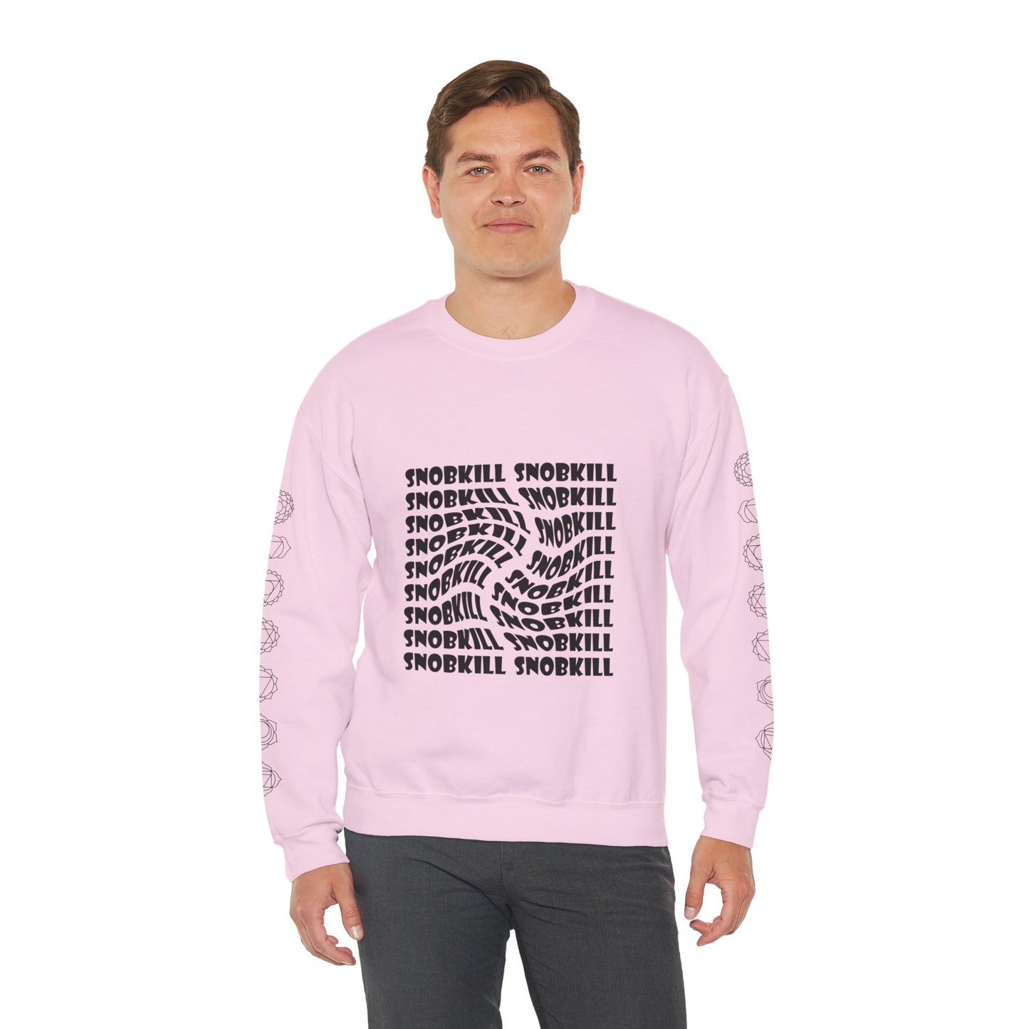 Red Gate Lock Unisex Heavy Blend™ Crewneck Sweatshirt