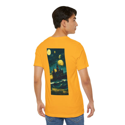 Starry Night Hogwarts Unisex Jersey Short Sleeve Tee