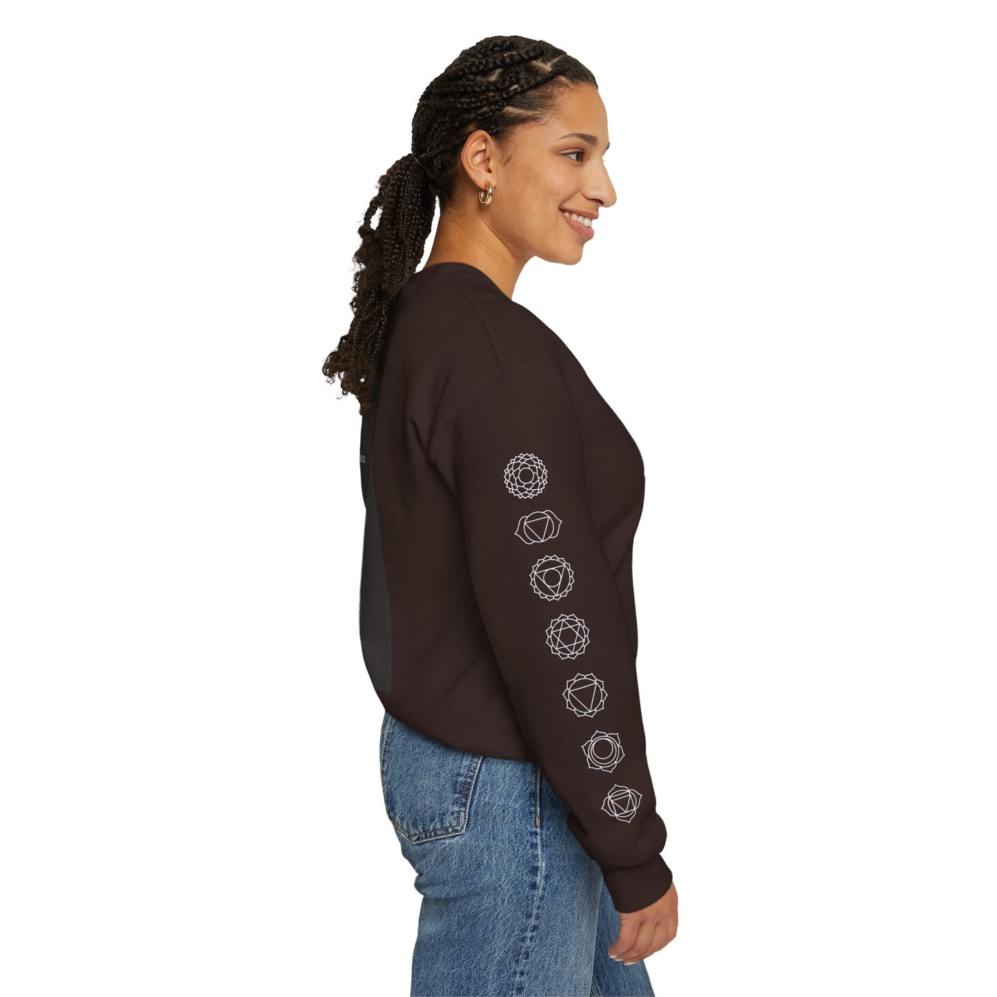 Weapon=Peace Unisex Heavy Blend™ Crewneck Sweatshirt