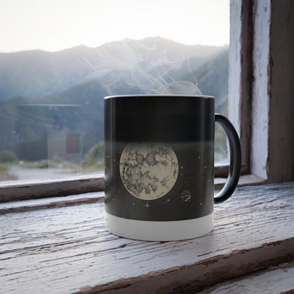 The Moon [1st Edition] Color Morphing Mug, 11oz