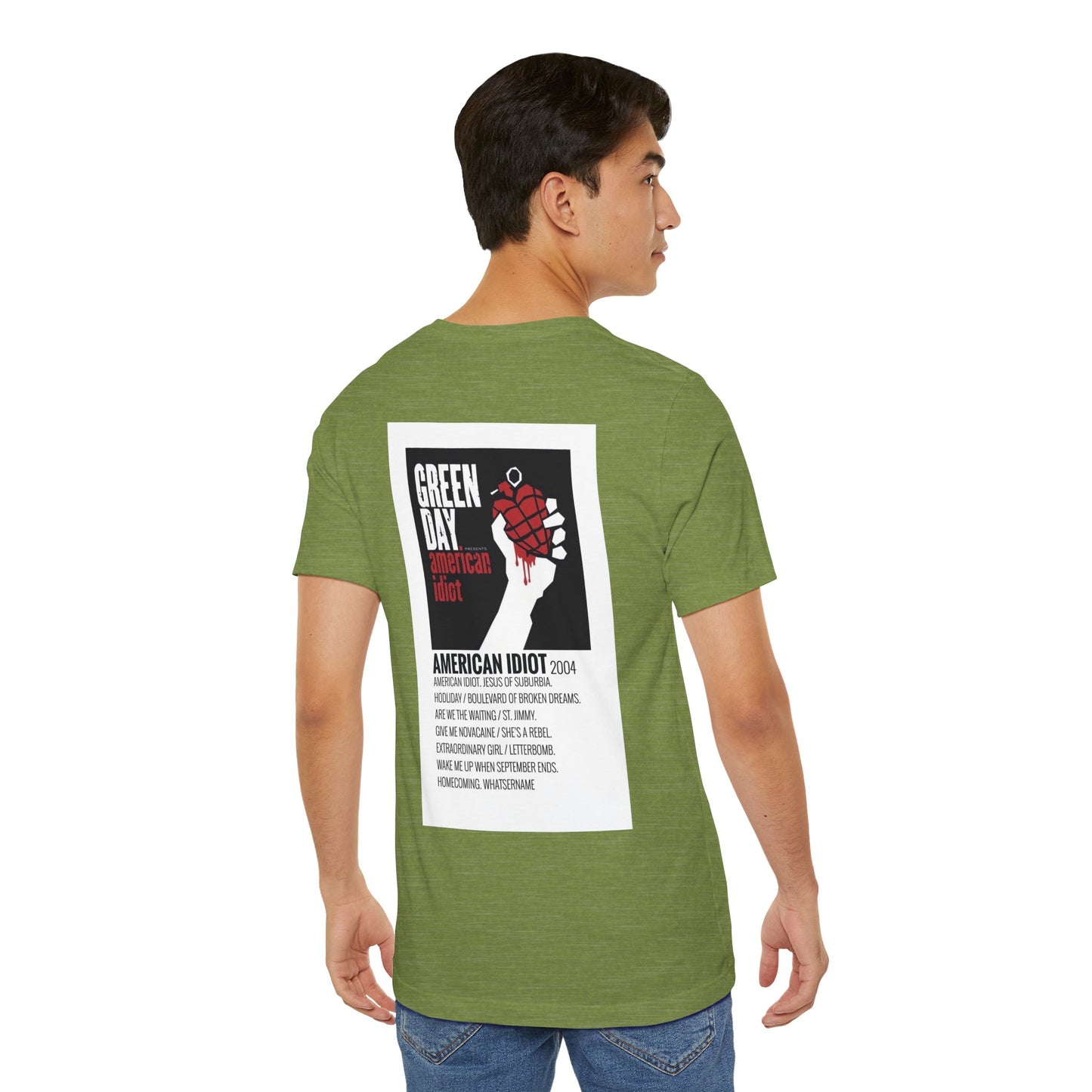 American Idiot by Green Day - 2004 Unisex Jersey Short Sleeve Tee