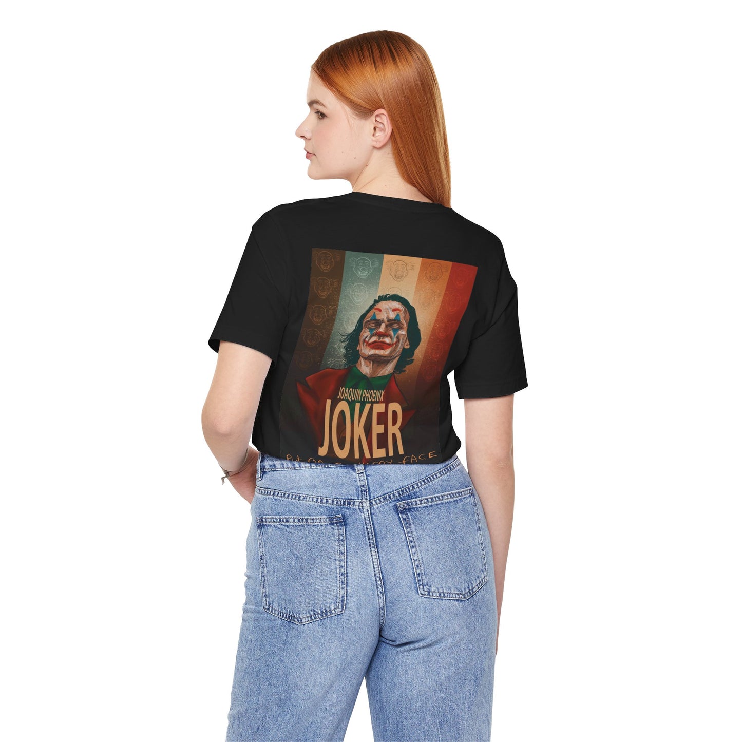 Joker Joaquin Phoenix Unisex Jersey Short Sleeve Tee