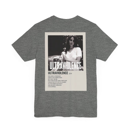 Ultraviolence by Lana Del Rey - 2014 Unisex Jersey Short Sleeve Tee