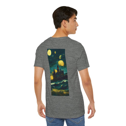 Starry Night Hogwarts Unisex Jersey Short Sleeve Tee