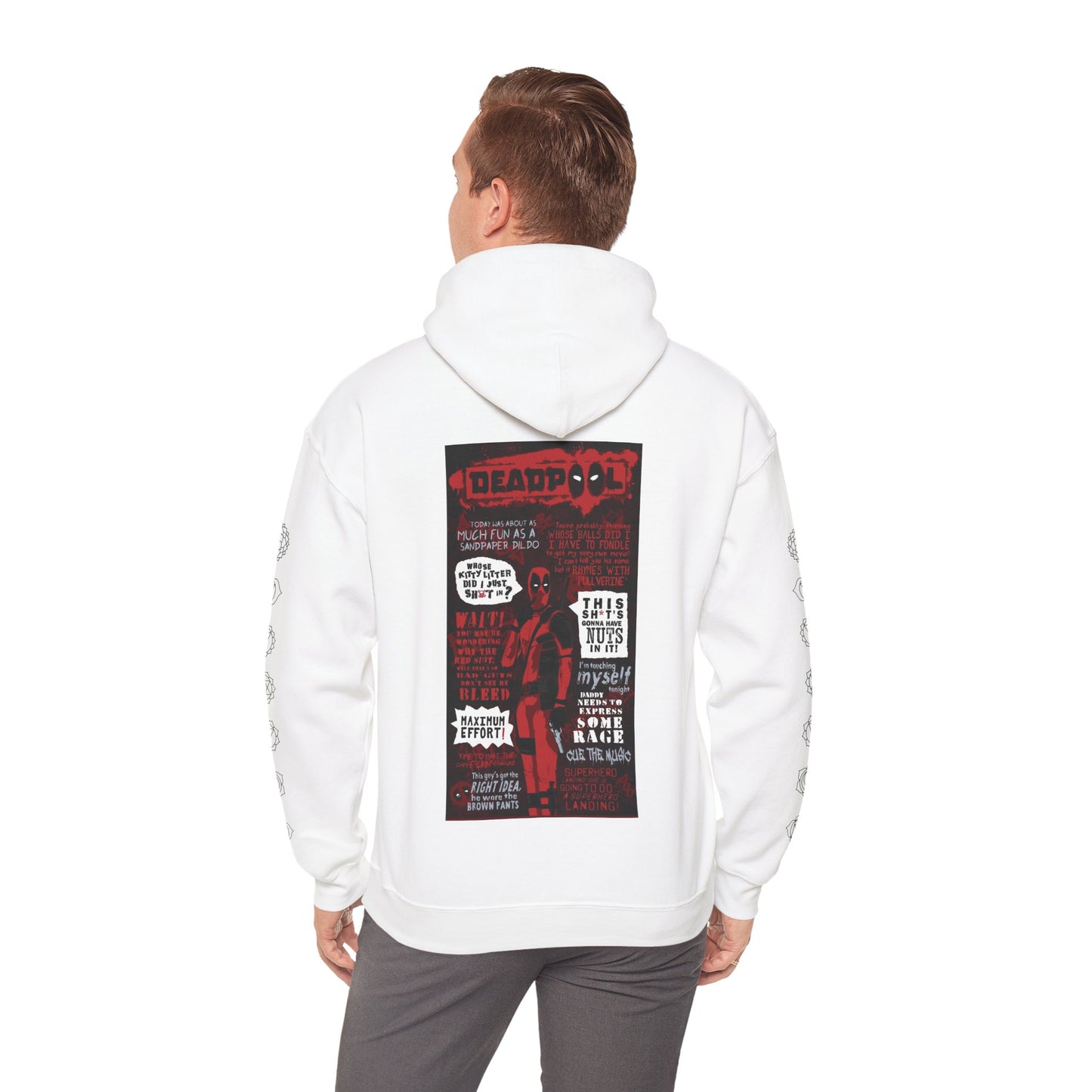 Deadpool [1st Edition] Unisex Heavy Blend™ Hooded Sweatshirt