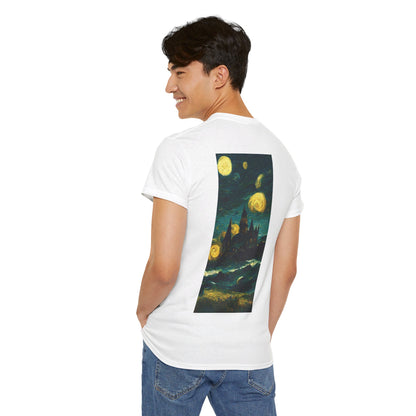 Starry Night Hogwarts Unisex Heavy Cotton Tee