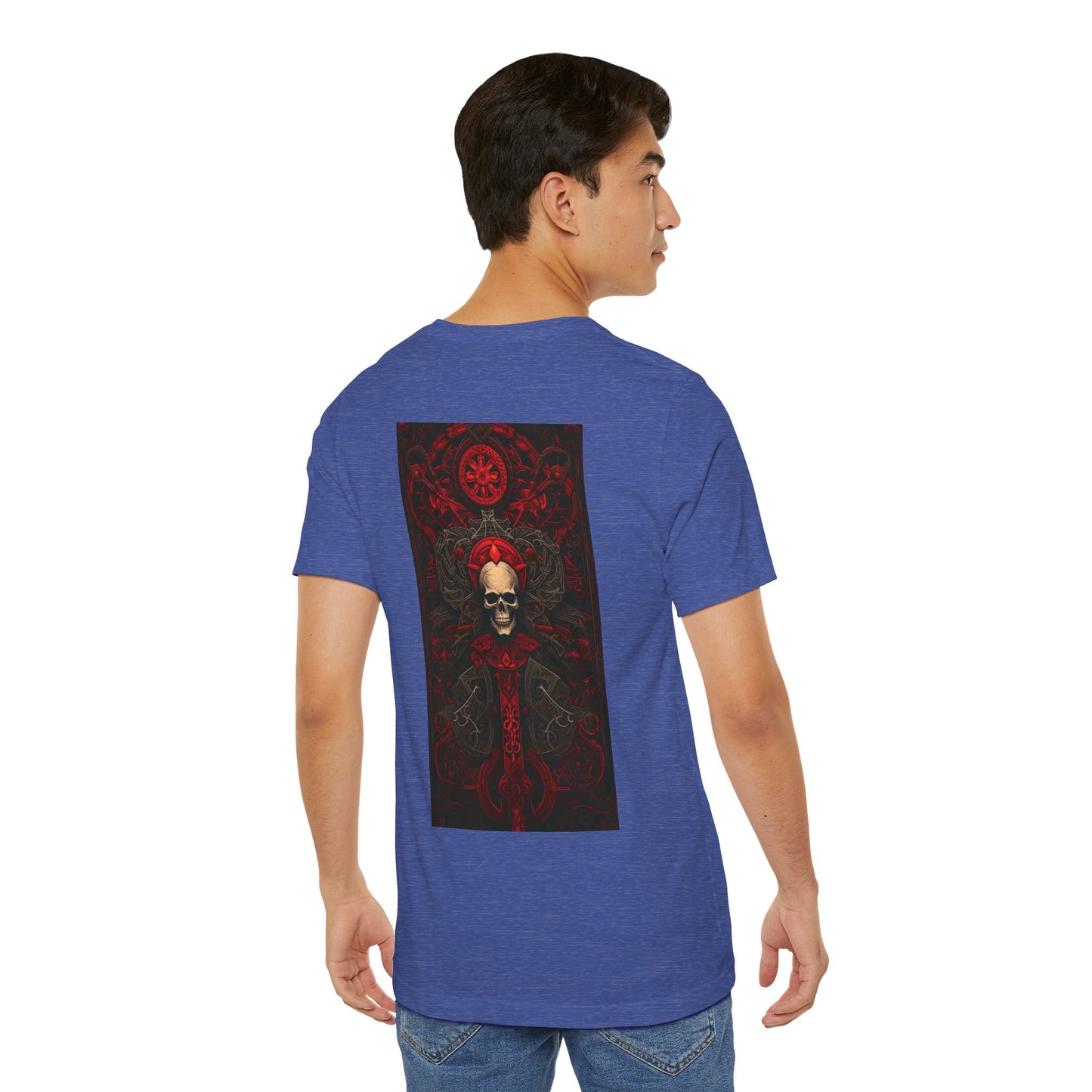 Red Gate Lock Unisex Jersey Short Sleeve Tee