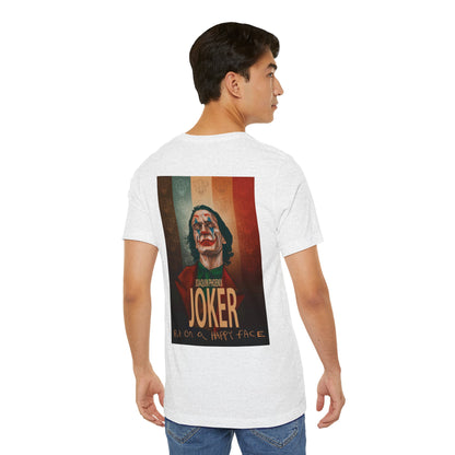 Joker Joaquin Phoenix Unisex Jersey Short Sleeve Tee