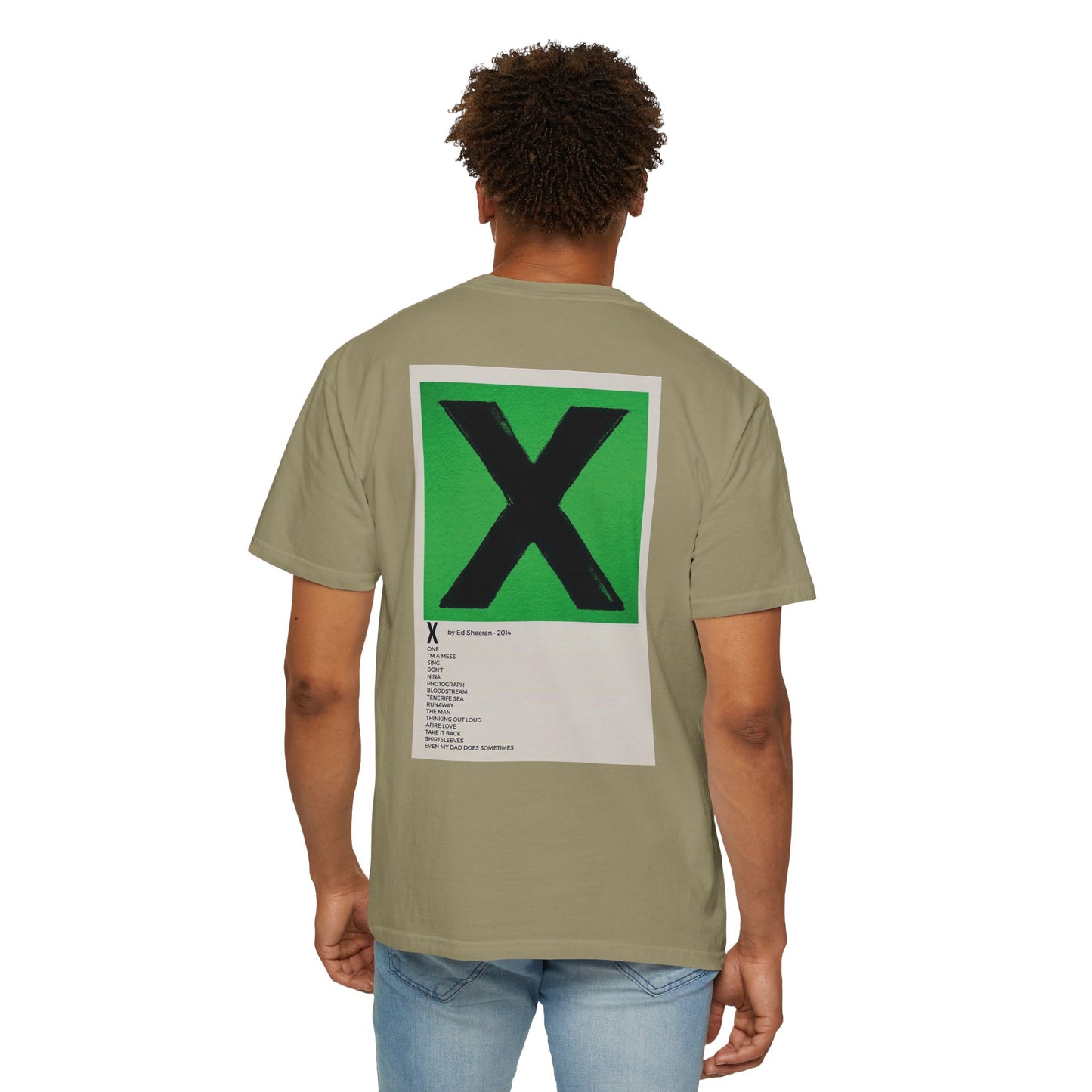 X by Ed Sheeran - 2014 Unisex Garment-Dyed T-shirt