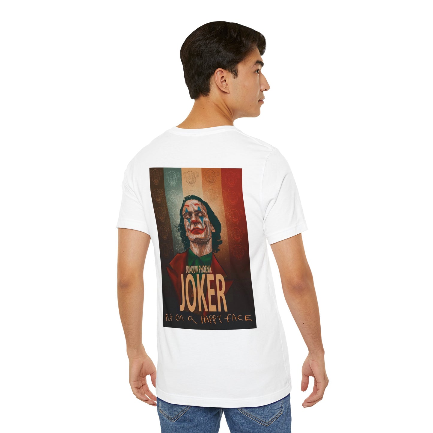 Joker Joaquin Phoenix Unisex Jersey Short Sleeve Tee