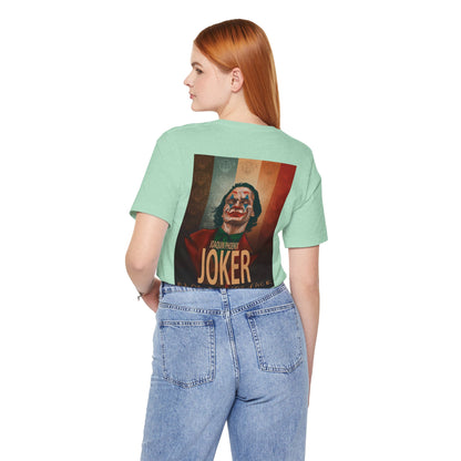 Joker Joaquin Phoenix Unisex Jersey Short Sleeve Tee