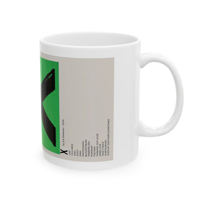 X by Ed Sheeran - 2014 Ceramic Mug, 11oz