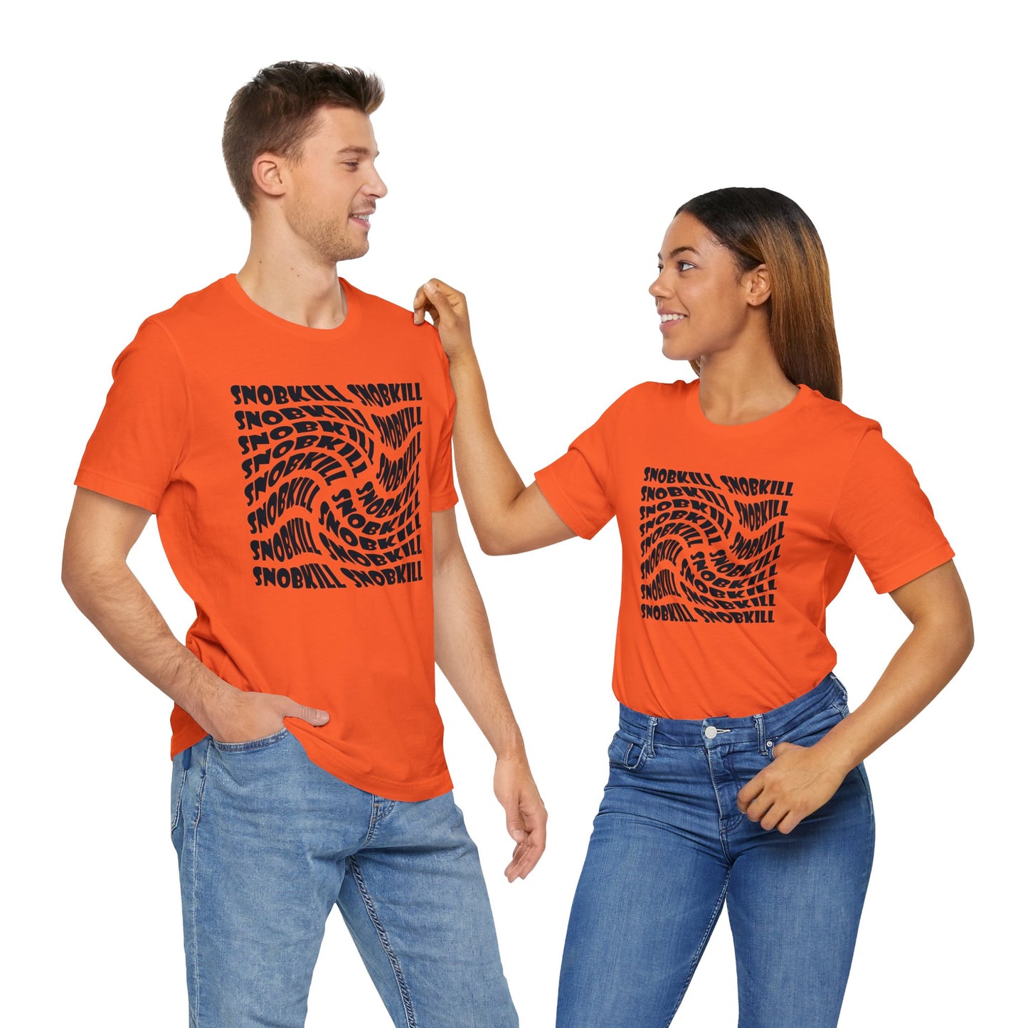 Red Gate Lock Unisex Jersey Short Sleeve Tee