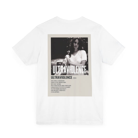 Ultraviolence by Lana Del Rey - 2014 Unisex Jersey Short Sleeve Tee