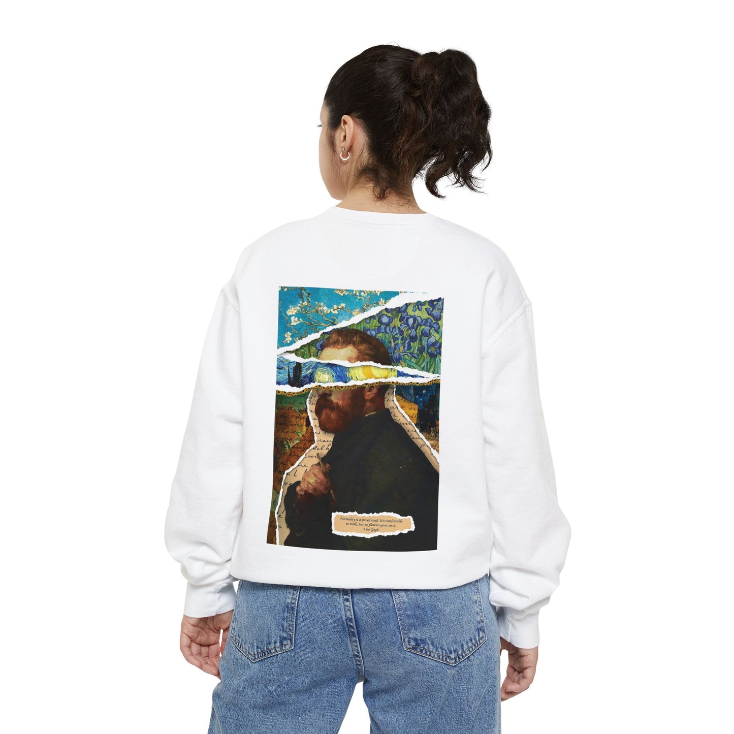 Vincent van Gogh Unisex Garment-Dyed Sweatshirt