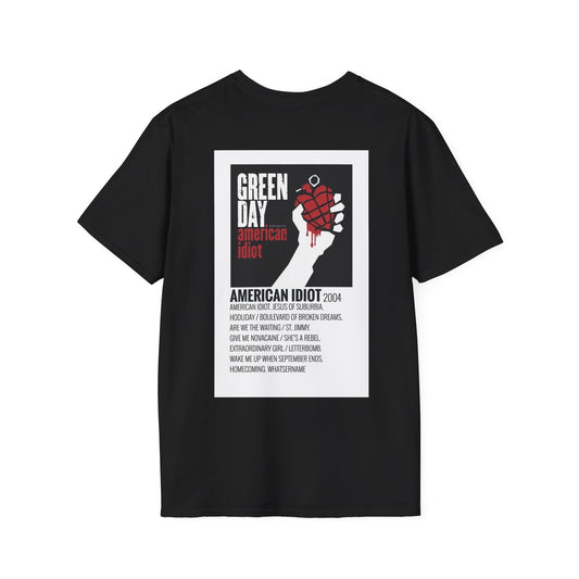 American Idiot by Green Day - 2004 Unisex Softstyle T-Shirt