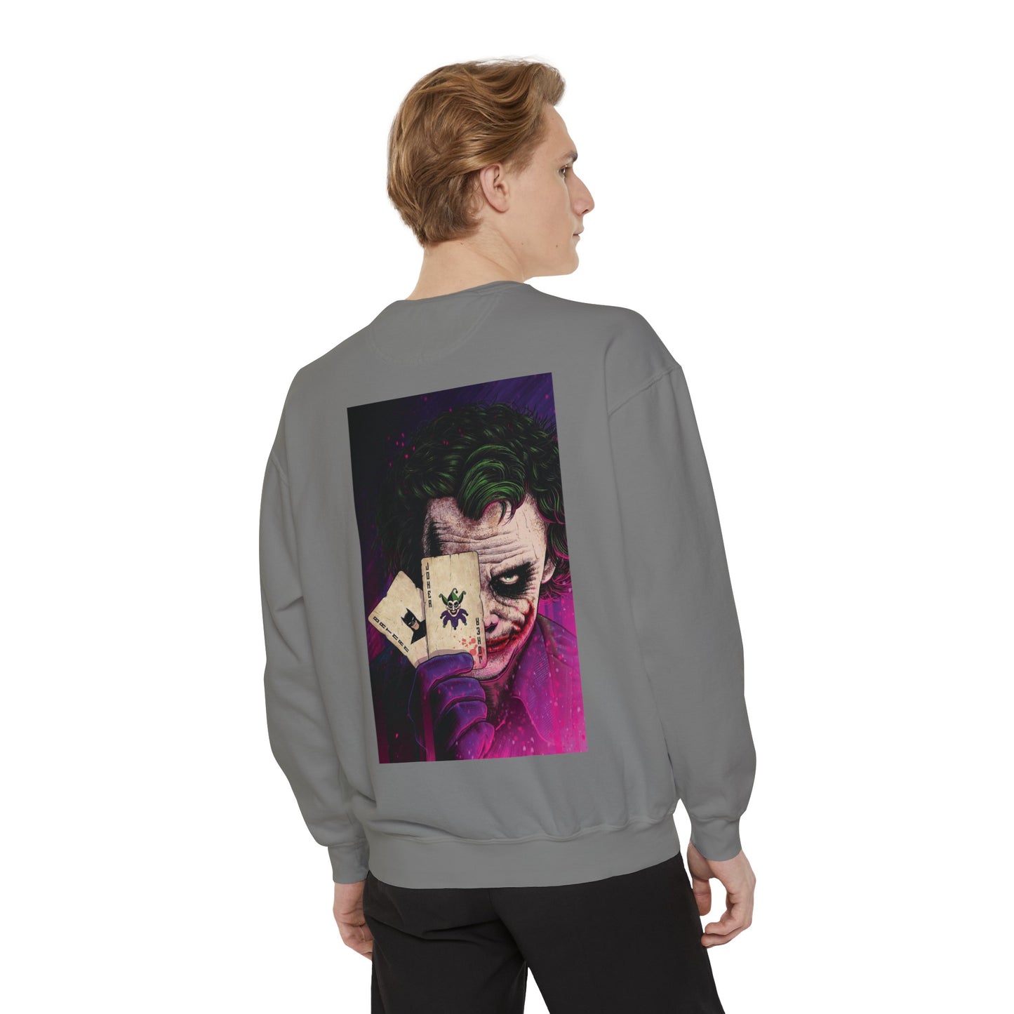 Joker Heath Ledger [2nd Edition] Unisex Garment-Dyed Sweatshirt