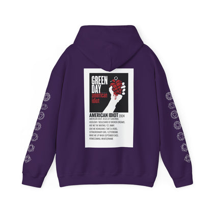 American Idiot by Green Day - 2004 Unisex Heavy Blend™ Hooded Sweatshirt