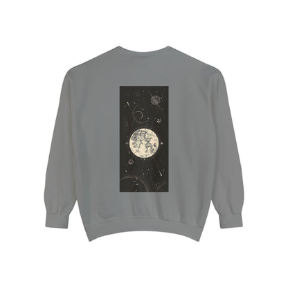 The Moon [1st Edition] Unisex Garment-Dyed Sweatshirt