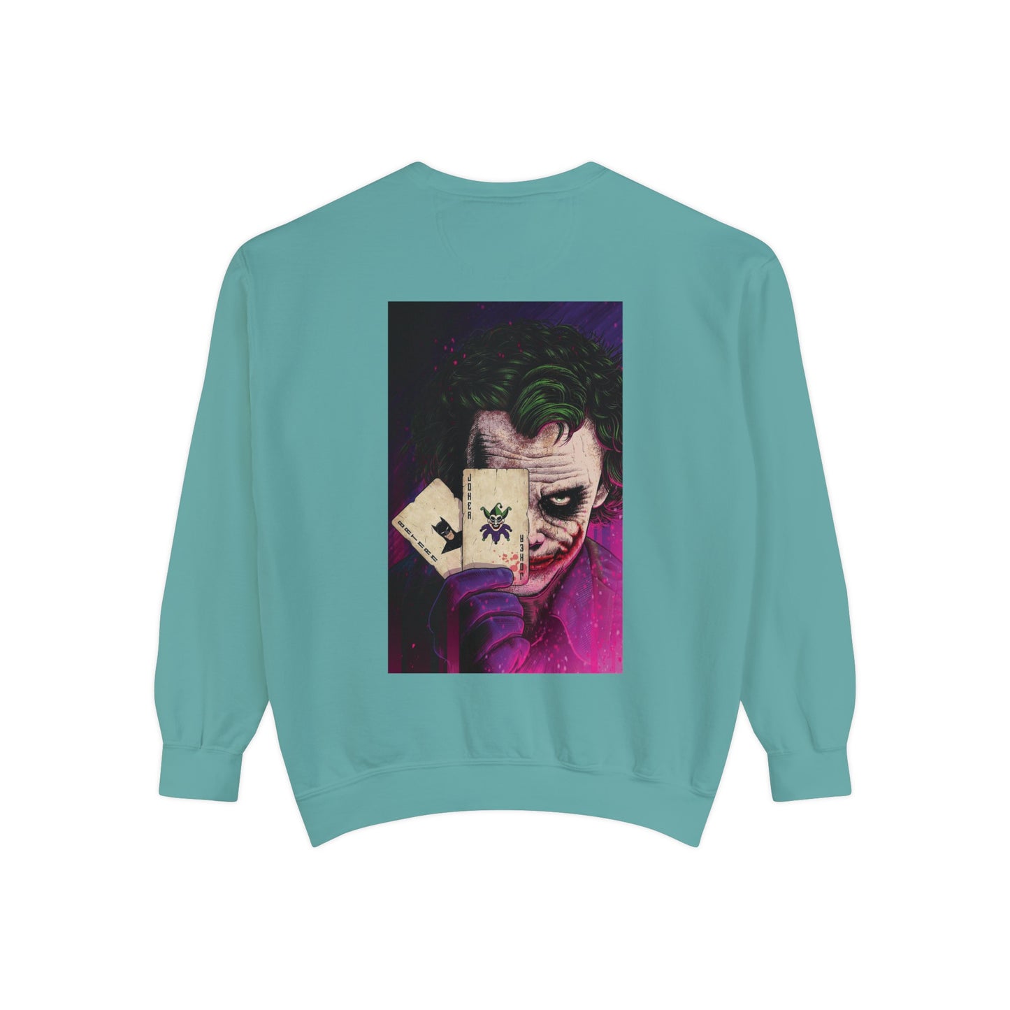 Joker Heath Ledger [2nd Edition] Unisex Garment-Dyed Sweatshirt