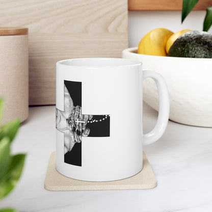 Nun Skull [1st Edition] Ceramic Mug, 11oz