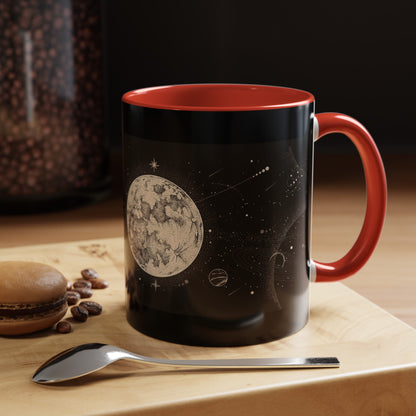 The Moon [1st Edition] Accent Coffee Mug, 11oz