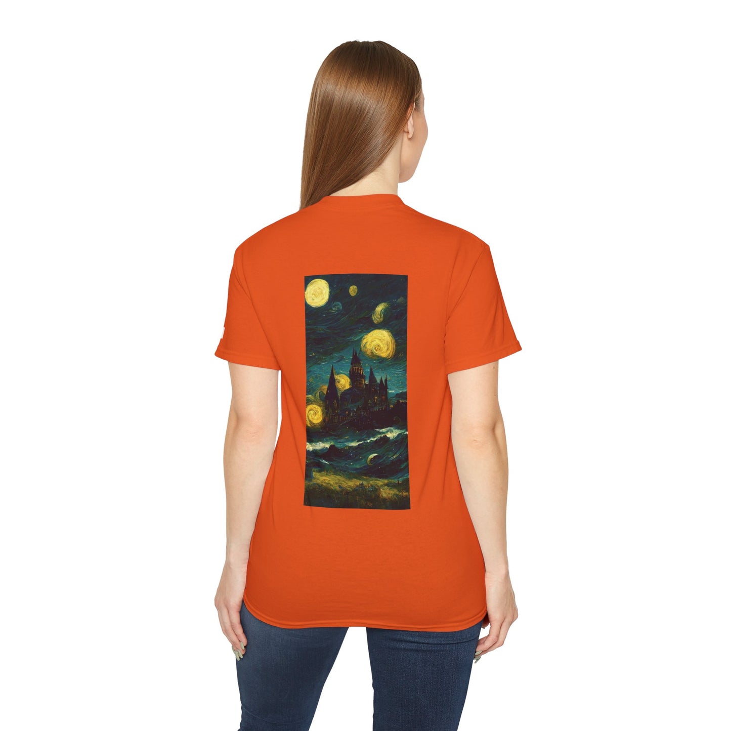 Starry Night Hogwarts Unisex Ultra Cotton Tee