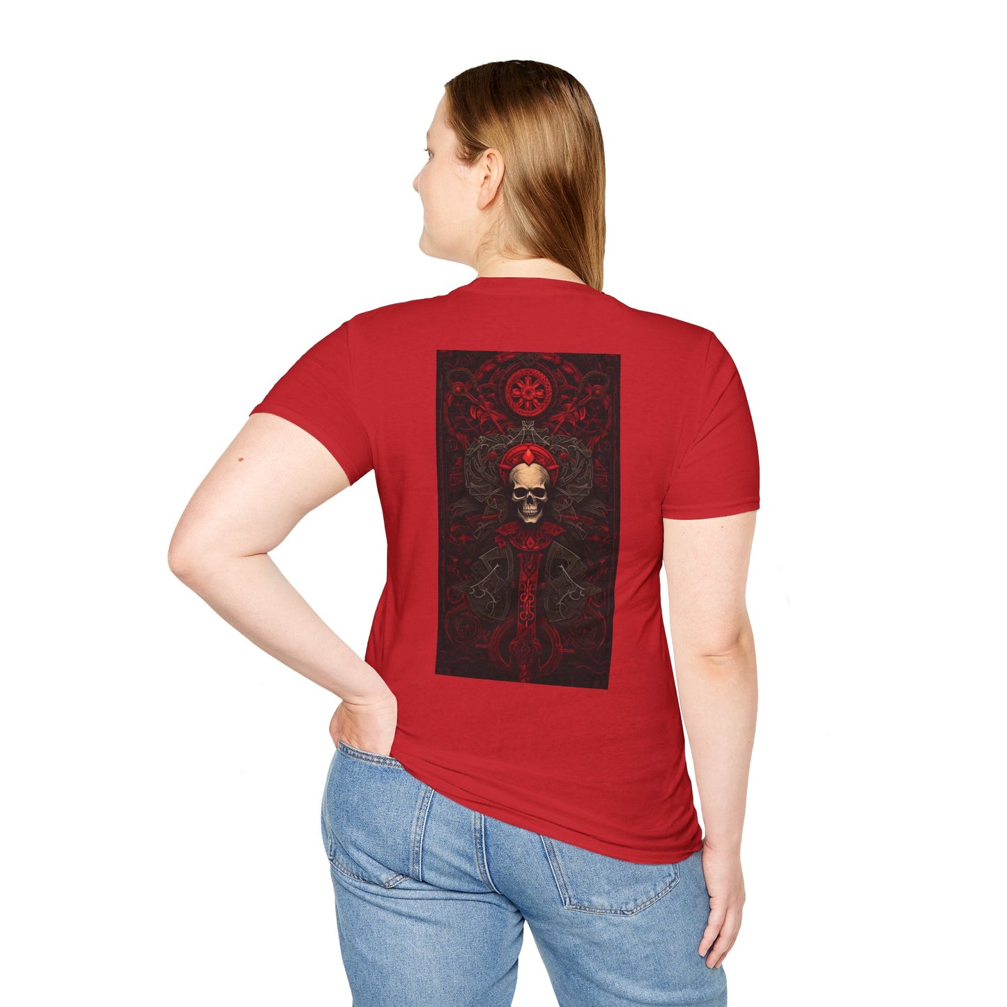 Red Gate Lock Unisex Softstyle T-Shirt