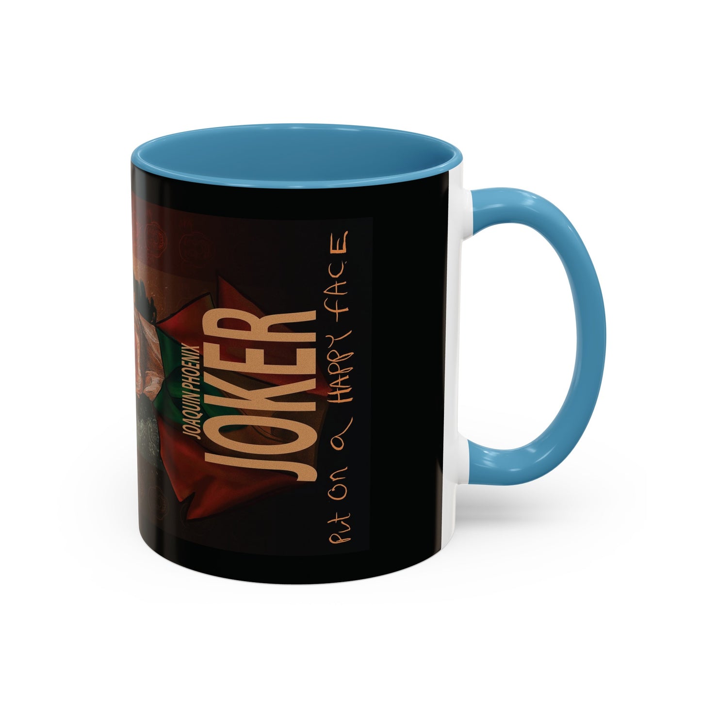 Joker Joaquin Phoenix Accent Coffee Mug, 11oz