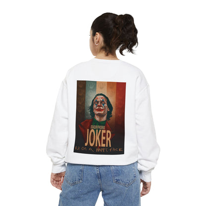 Joker Joaquin Phoenix Unisex Garment-Dyed Sweatshirt