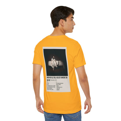 WHEN WE ALL FALL ASLEEP, WHERE DO WE GO? by Billie Eilish - 2019 Unisex Jersey Short Sleeve Tee