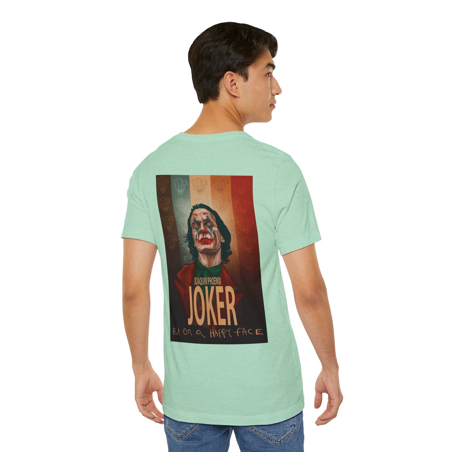 Joker Joaquin Phoenix Unisex Jersey Short Sleeve Tee