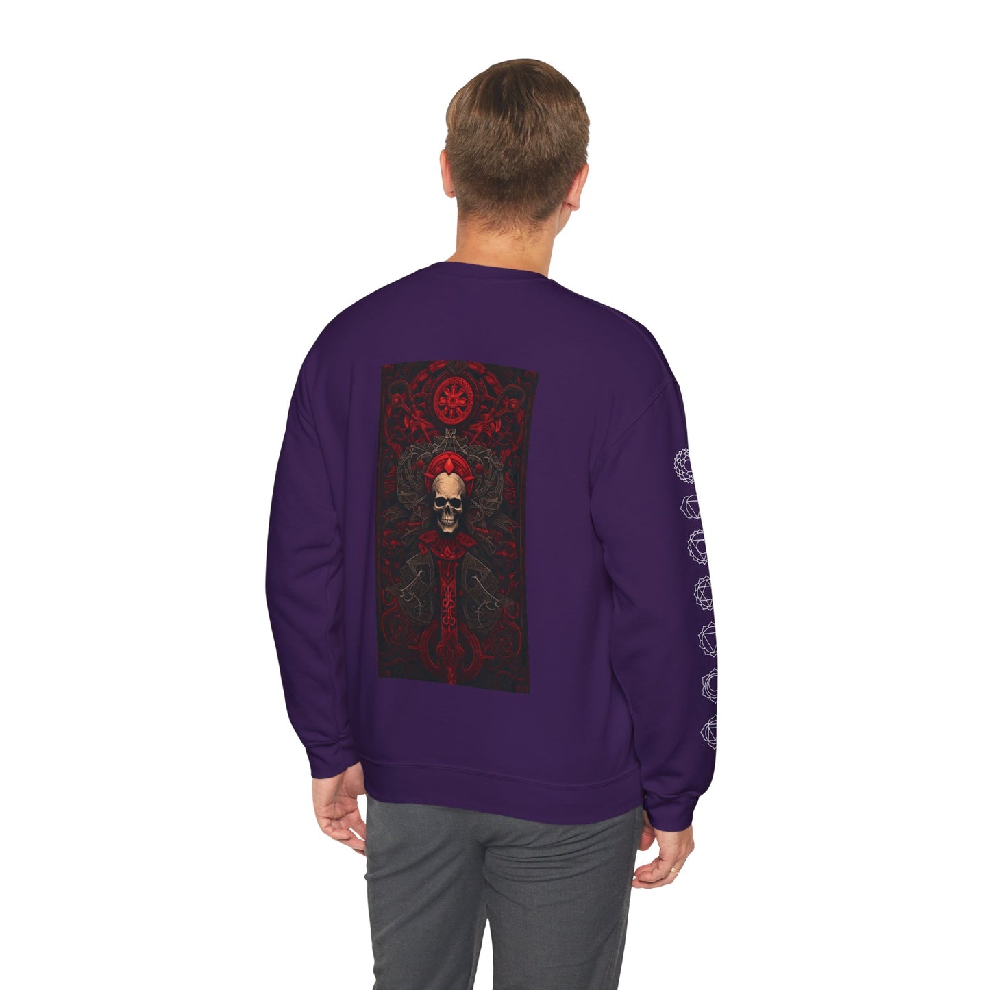 Red Gate Lock Unisex Heavy Blend™ Crewneck Sweatshirt