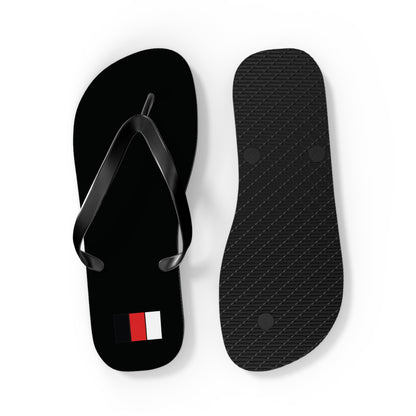 SNOBkill Unisex Flip Flops [Black Edition]