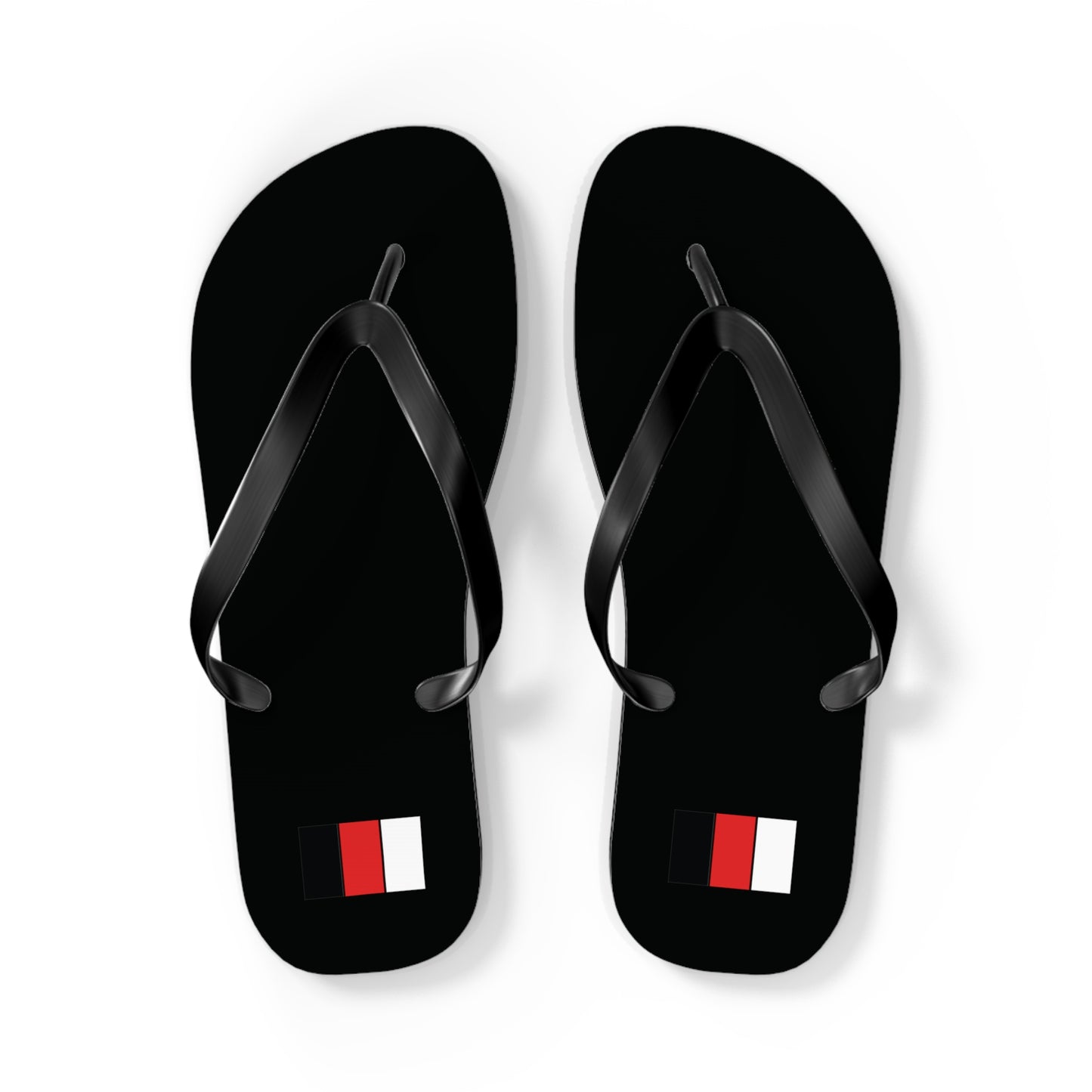 SNOBkill Unisex Flip Flops [Black Edition]