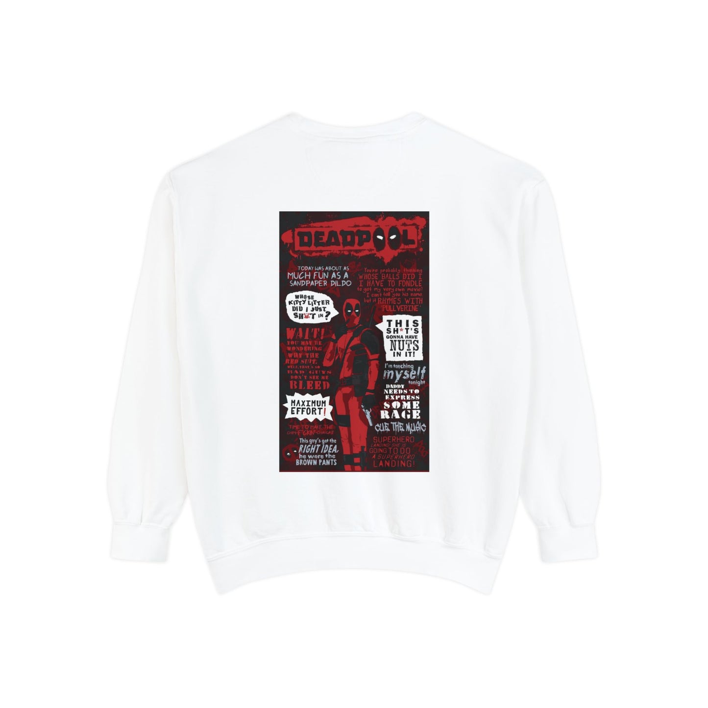 Deadpool [1st Edition] Unisex Garment-Dyed Sweatshirt