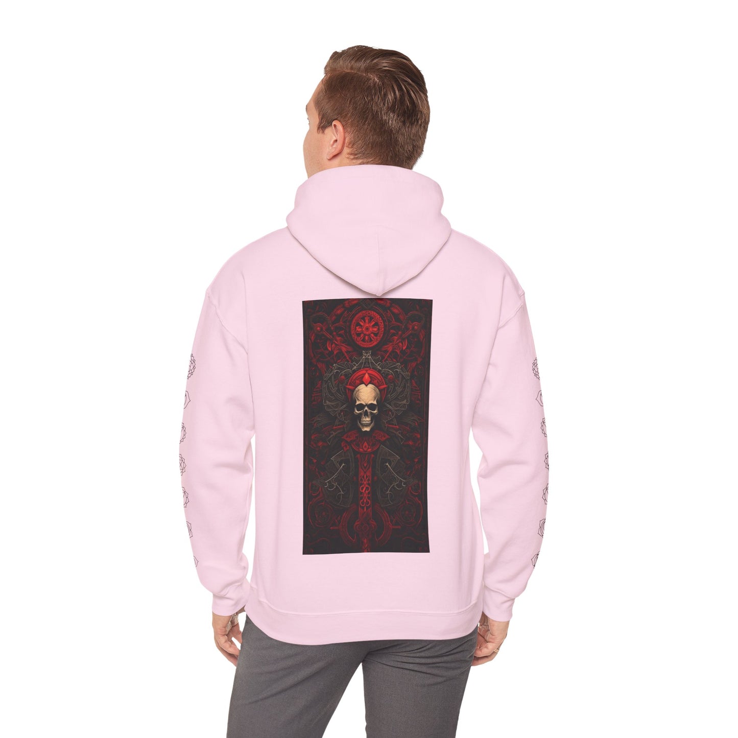 Red Gate Lock Unisex Heavy Blend™ Hooded Sweatshirt