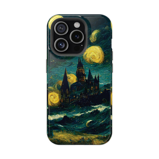 Starry Night Hogwarts MagSafe Tough Cases