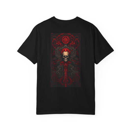 Red Gate Lock Unisex Garment-Dyed T-shirt