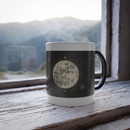 The Moon [1st Edition] Color Morphing Mug, 11oz