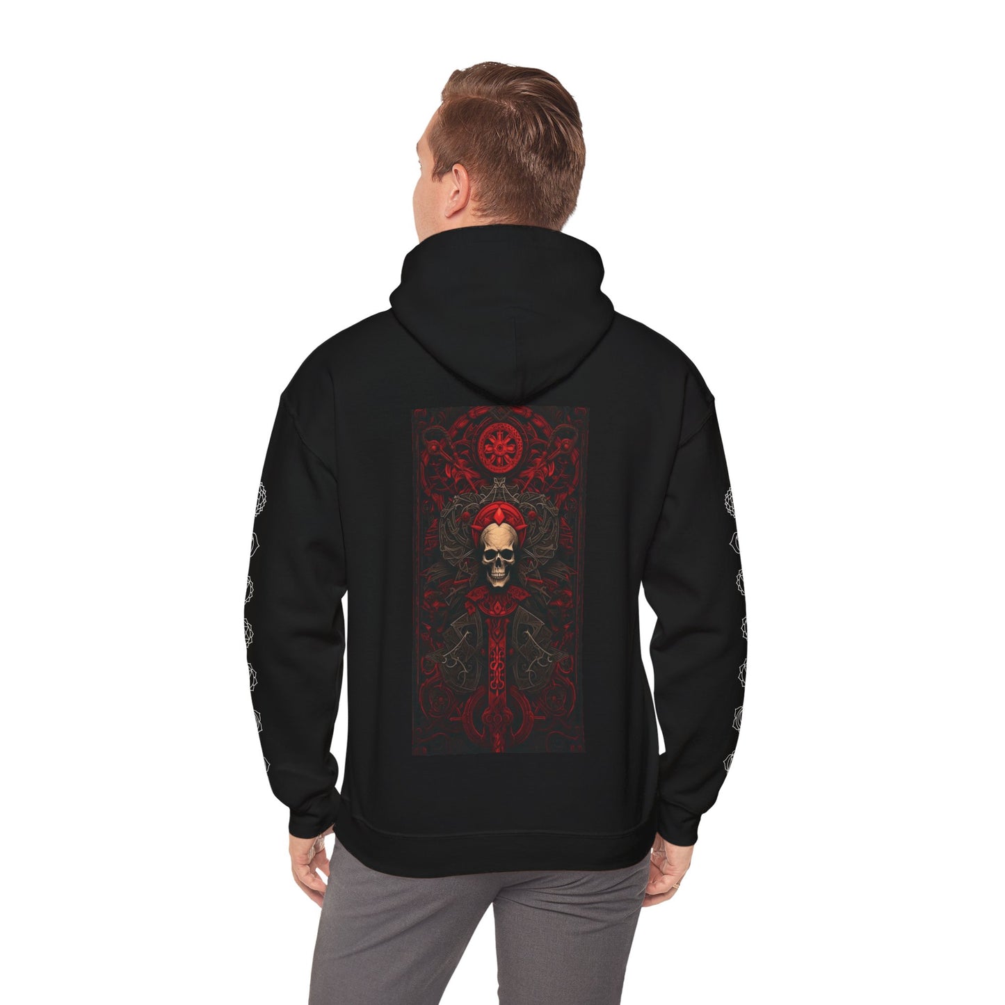 Red Gate Lock Unisex Heavy Blend™ Hooded Sweatshirt