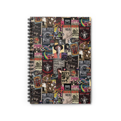 Rock Fusion [1st Edition] Spiral Notebook - Ruled Line