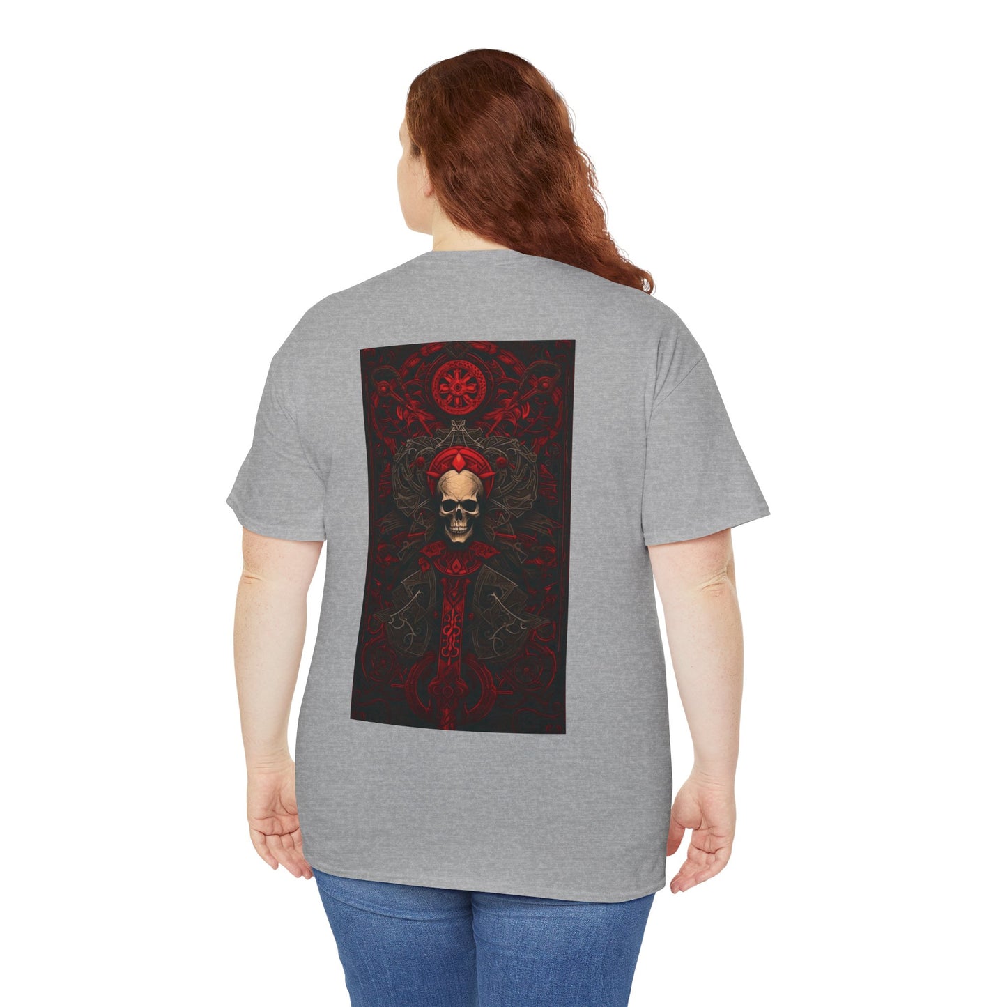 Red Gate Lock Unisex Heavy Cotton Tee