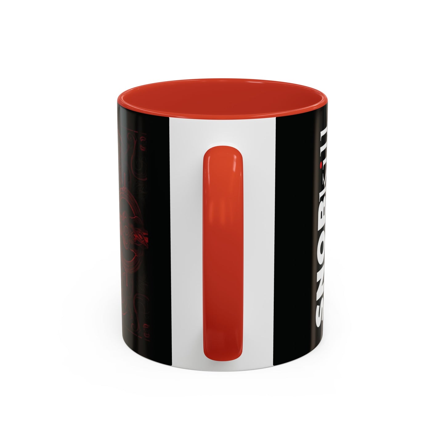 Red Gate Lock Accent Coffee Mug, 11oz